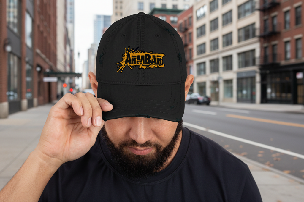 ArmBar Pro Distressed Dad Hat