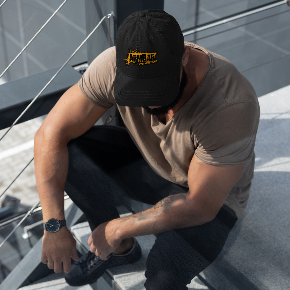 ArmBar Pro Distressed Dad Hat